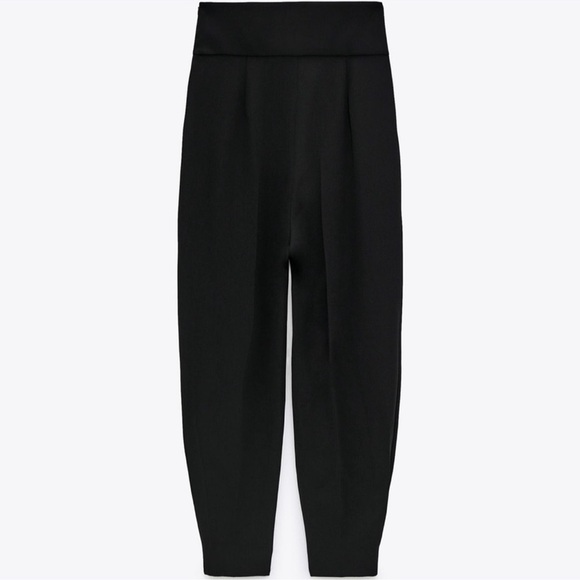 Zara Draped Trousers - Picture 5 of 8
